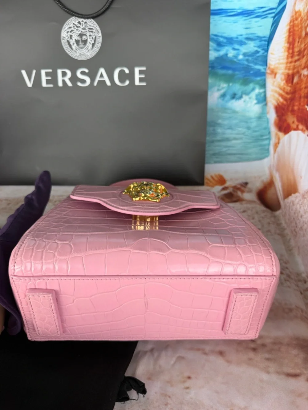 Croc La Medusa* REAL Alligator! Used in the 2024 runway show! *Collector piece*